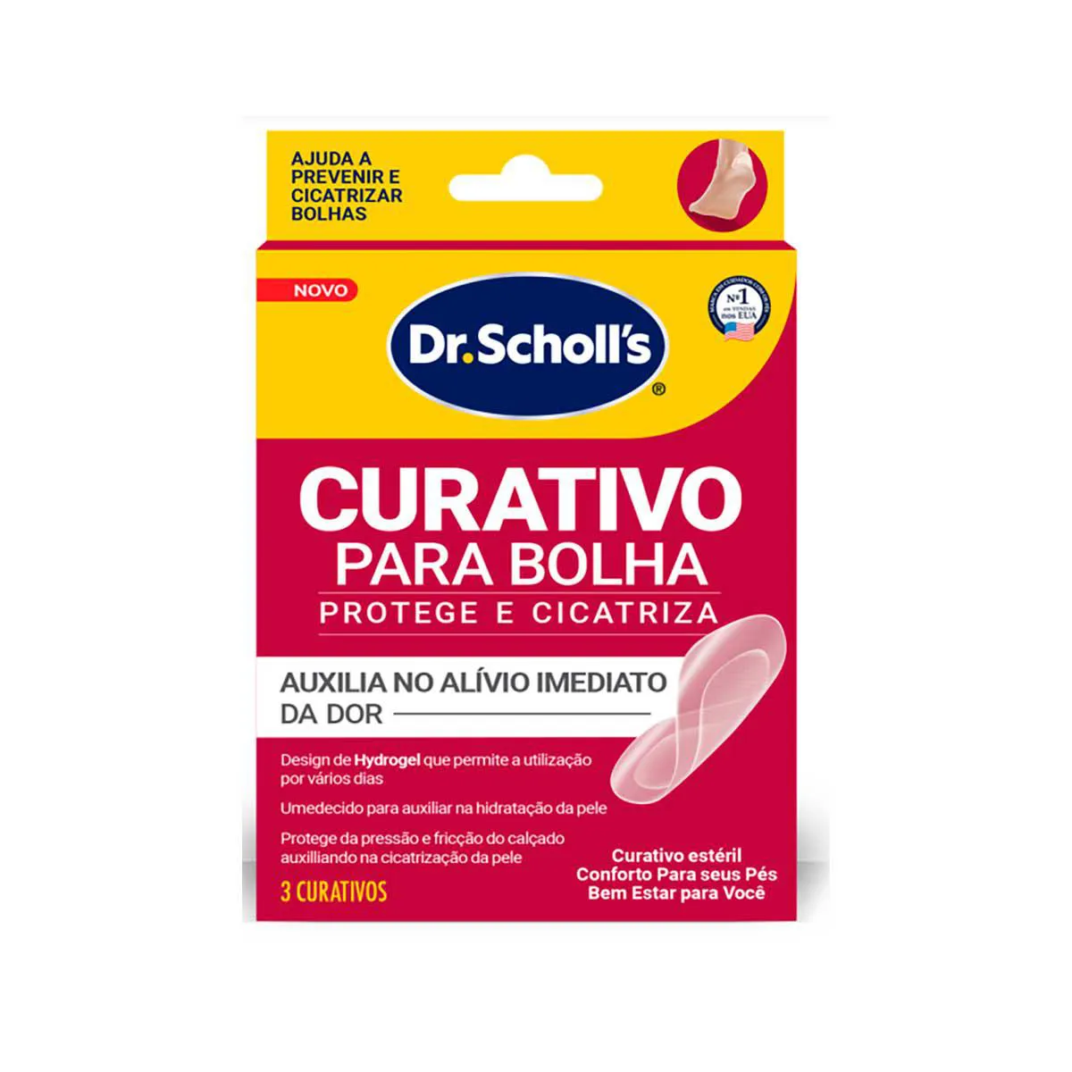 Curativo para Bolha Dr. Scholl’s 3 unidades