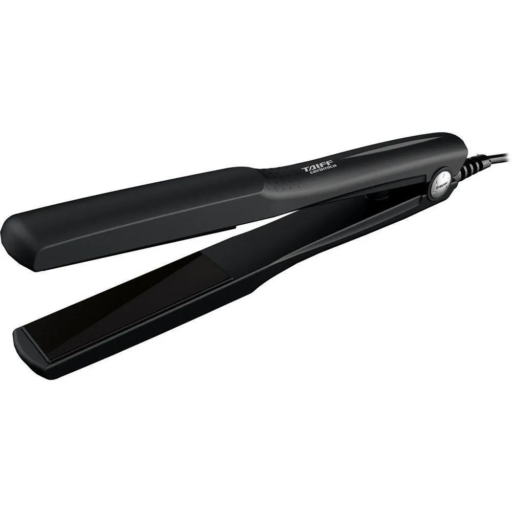 Prancha Taiff Clássica Chapinha Cerâmica 180 C Preto Bivolt