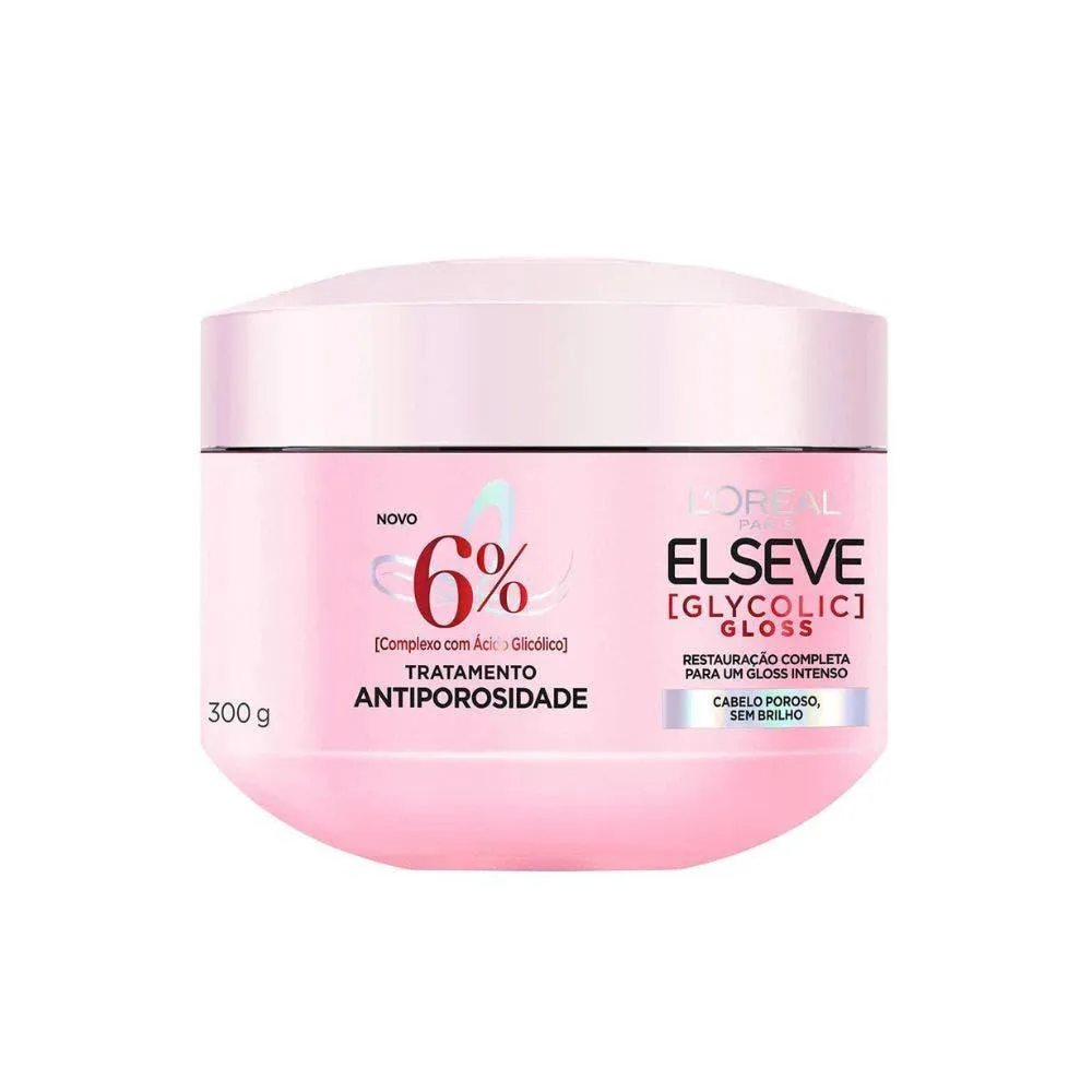Creme de Tratamento Elseve Glycolic Gloss 300g