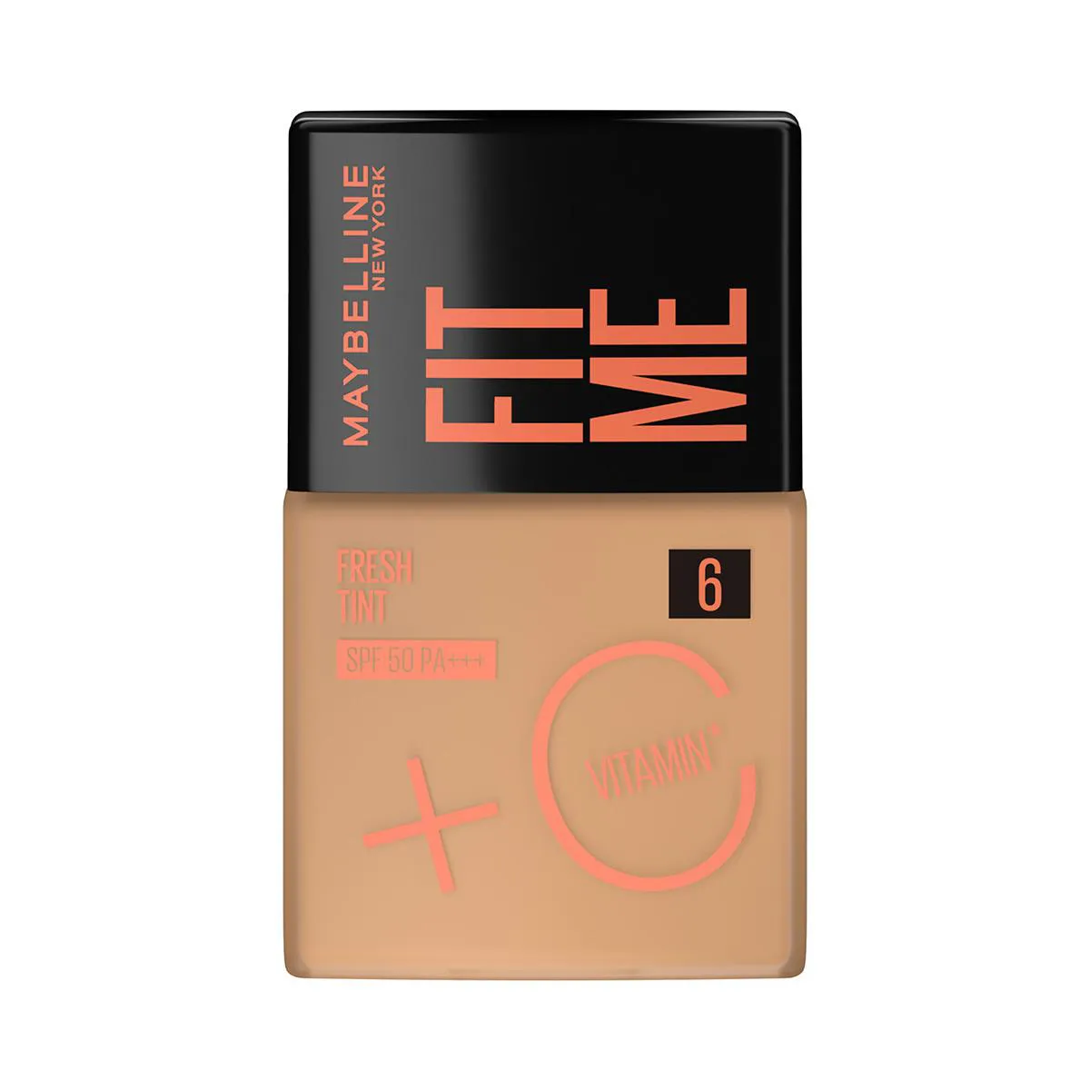 Base Líquida Maybelline NY Fit Me Fresh Tint Vitamina C FPS 50 30ml - Cor 06