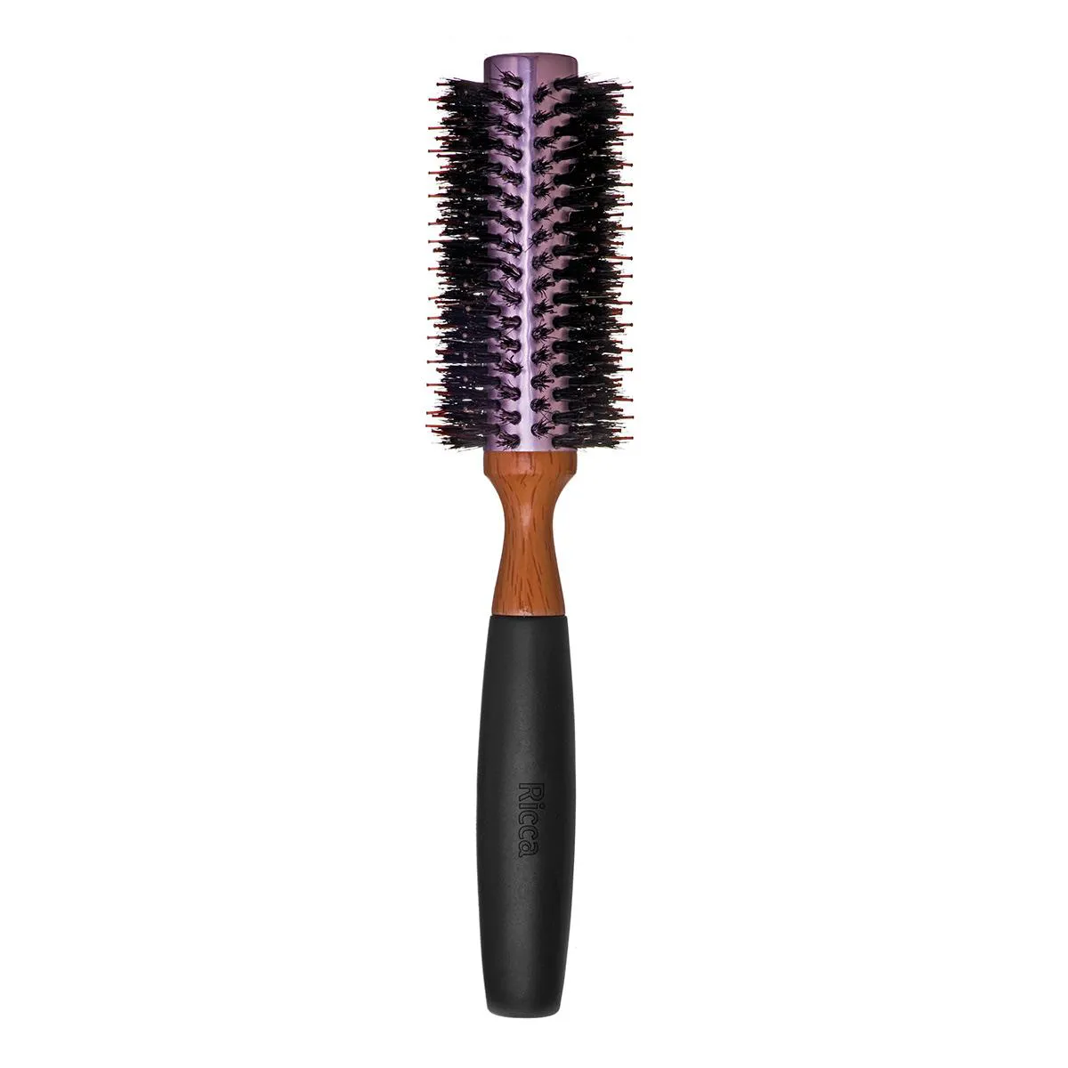 Escova de Cabelo Ricca Color Metal Médio - 1 unidade