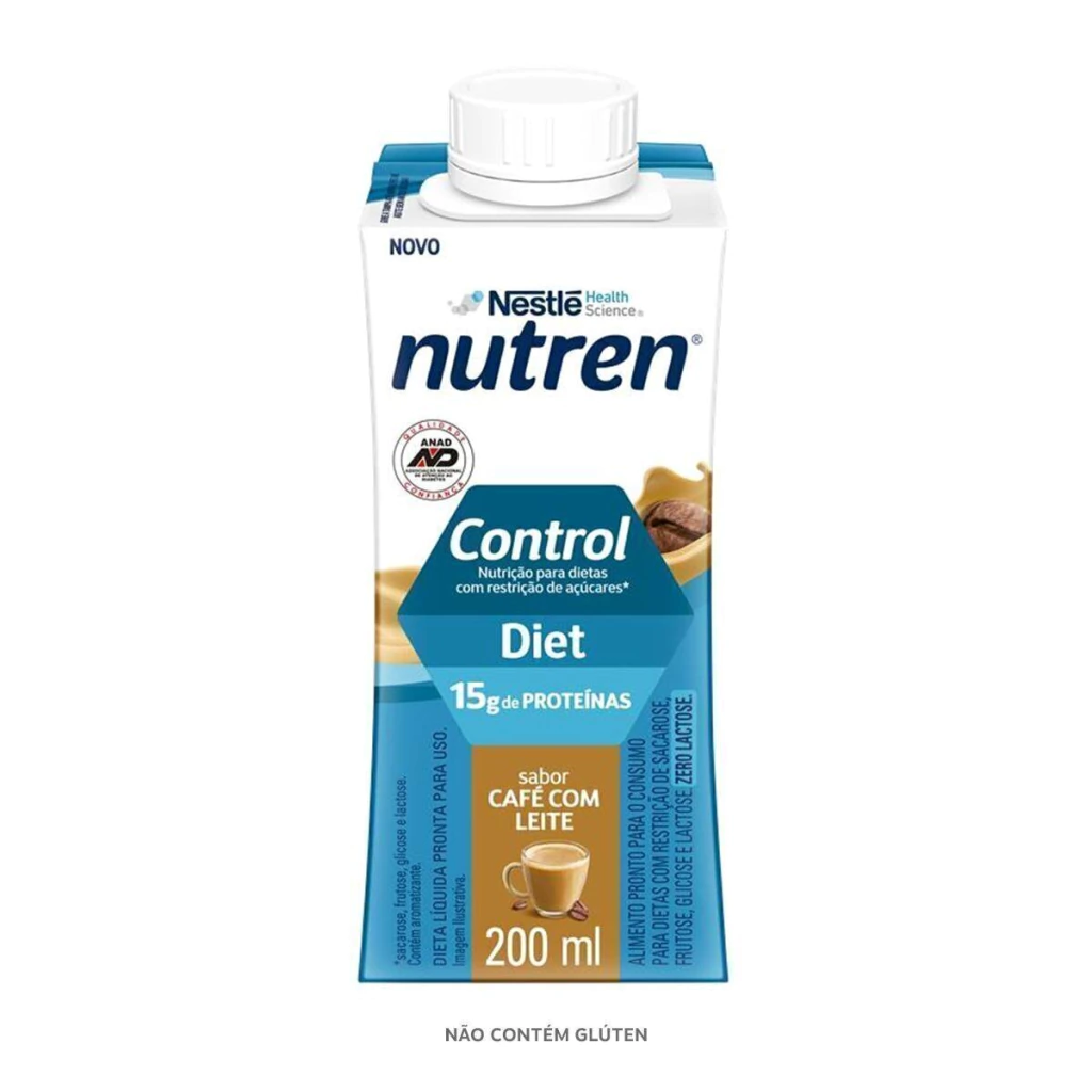 Complemento Alimentar Nutren Control Café Com Leite 200Ml