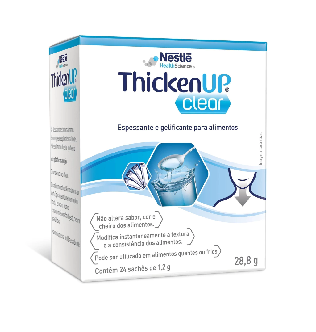 Espessante E Gelificante Alimentar Thicken Up Clear 125G Display 24X1,2G