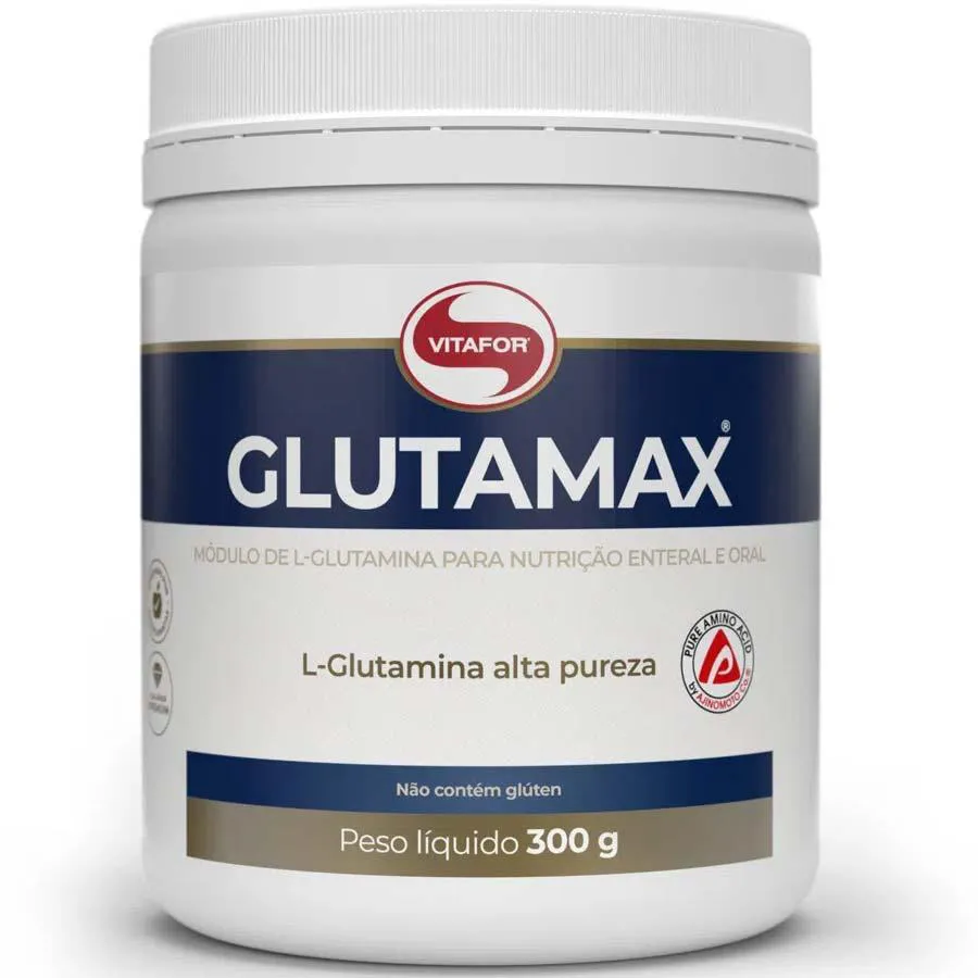 Glutamax 300g L- Glutamina Alta Pureza Vitafor