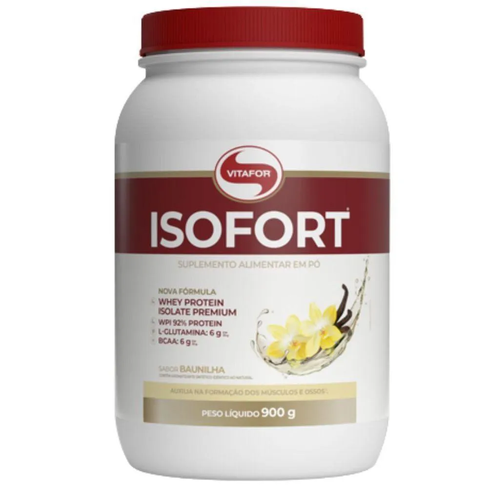 Isofort Sabor Baunilha 900g – Vitafor