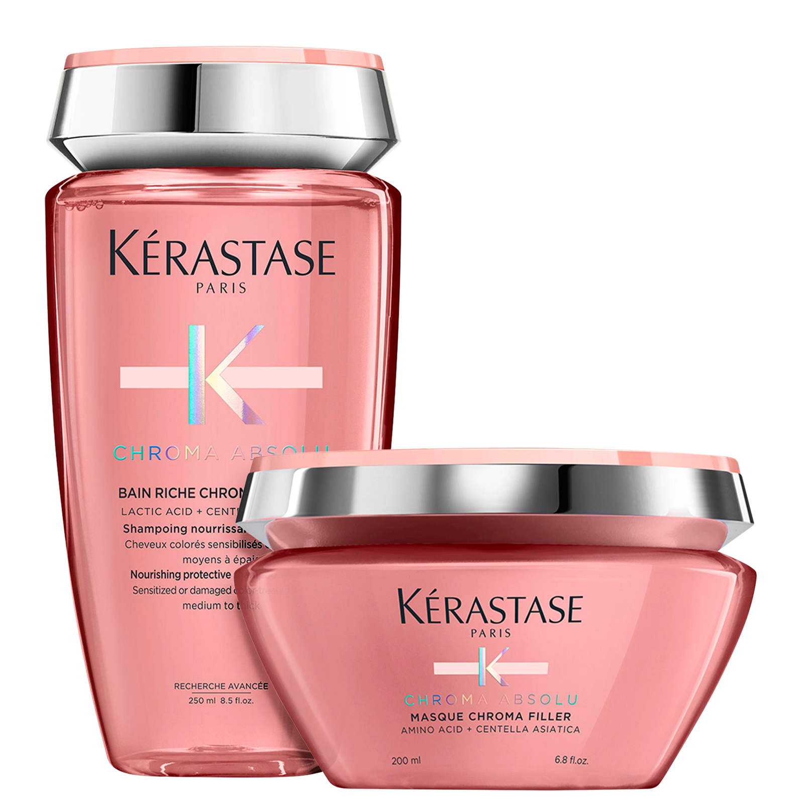 Kit Kérastase Chroma Absolu Riche Respect Filler (2 Produtos)