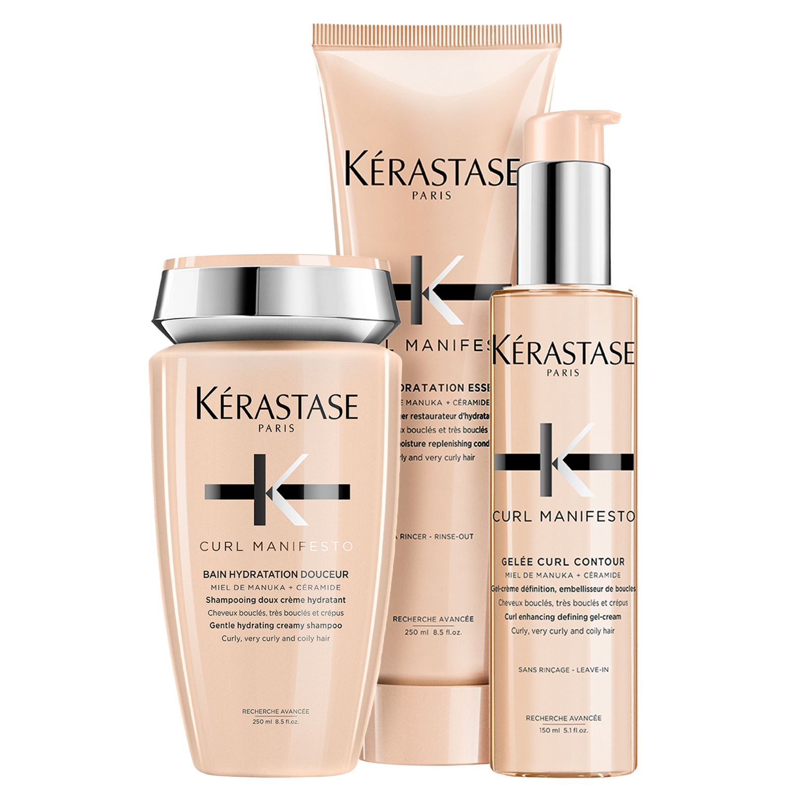 Kit Kérastase Curl Manifesto Gelée (3 Produtos)