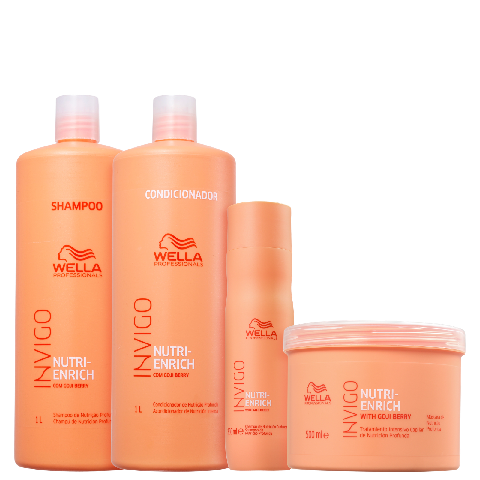 Kit Wella Professionals Invigo Nutri-Enrich Salon Power (4 Produtos)