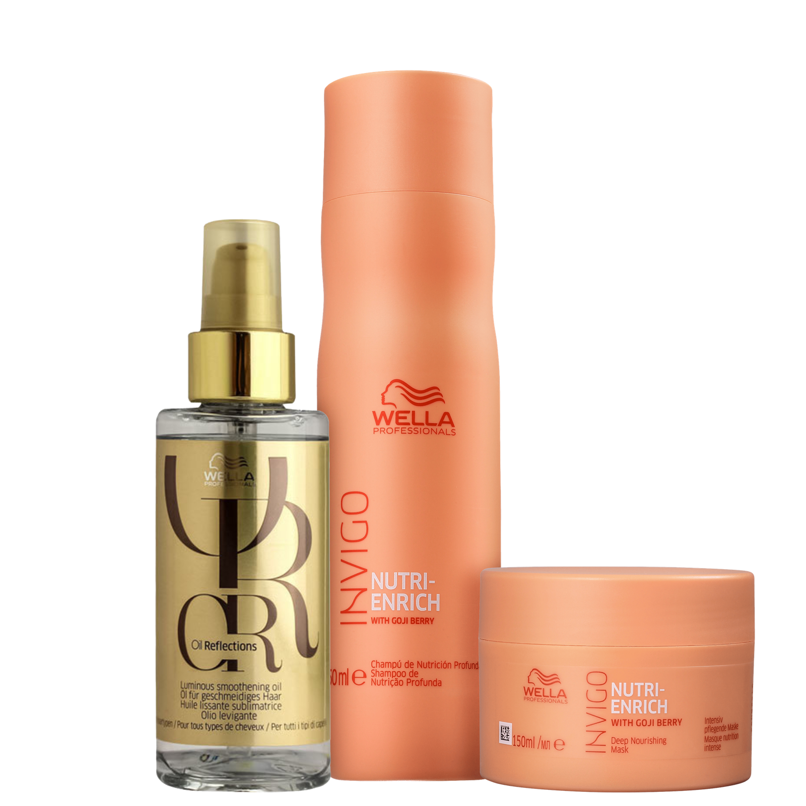 Kit Wella Professionals Invigo Nutri-Enrich Triplo (3 Produtos)