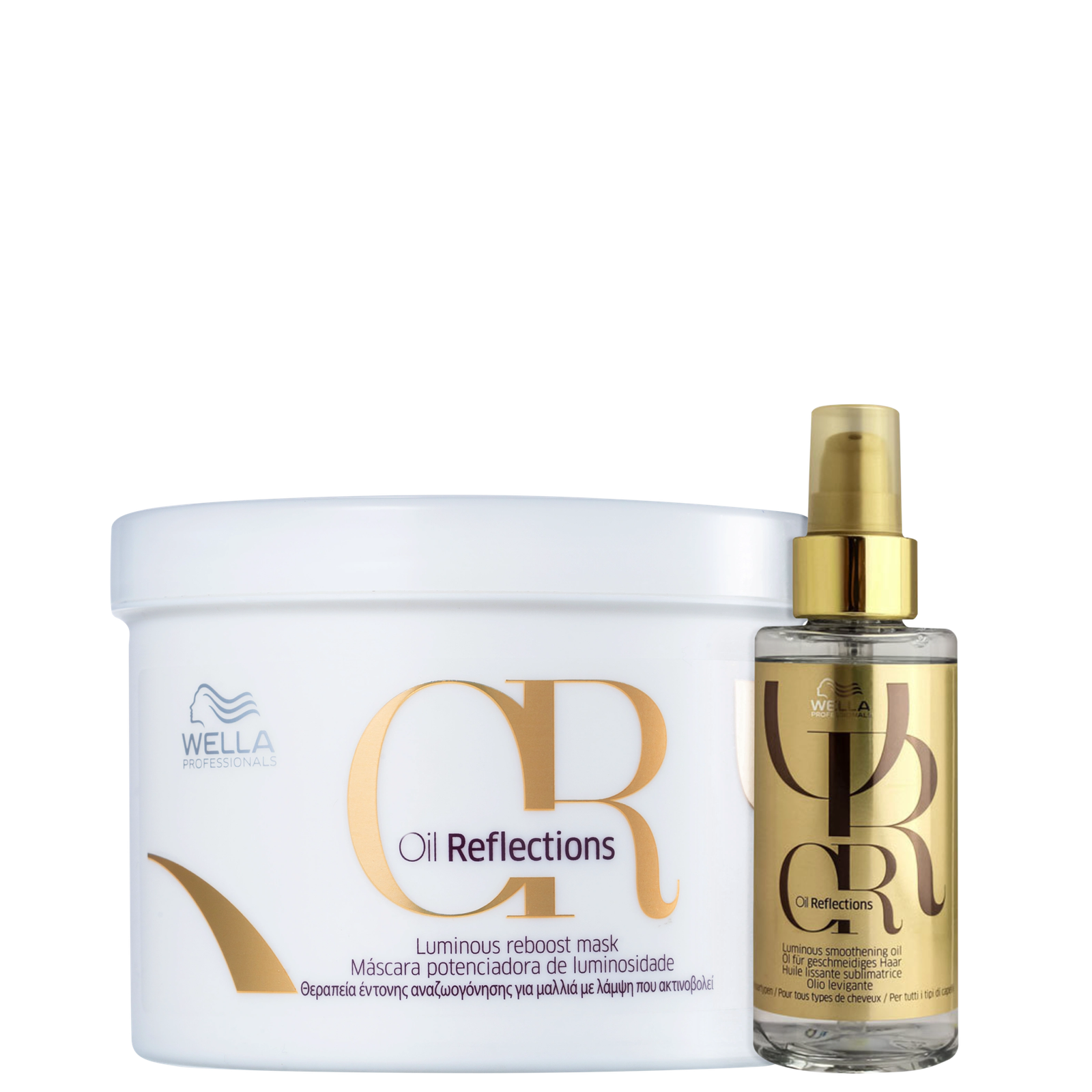 Kit Wella Professionals Oil Reflections Mask Oil Duo (2 Produtos)