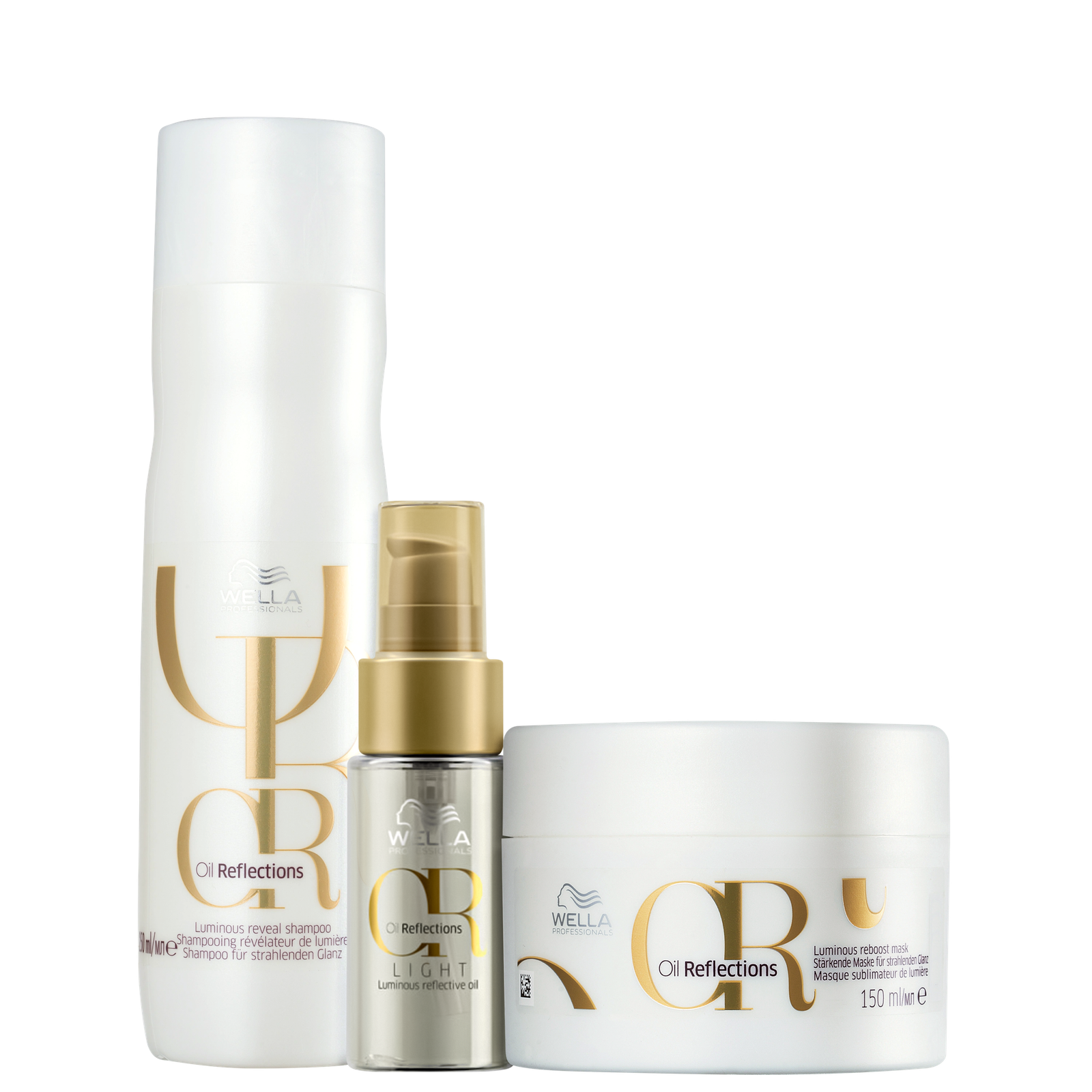 Kit Wella Professionals Oil Reflections Trio (3 produtos)