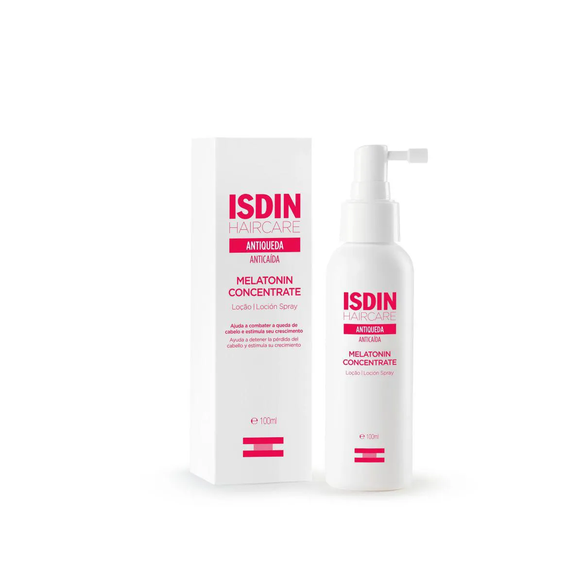 Loção Antiqueda Isdin Haircare Melatonin Concentrate 100ml