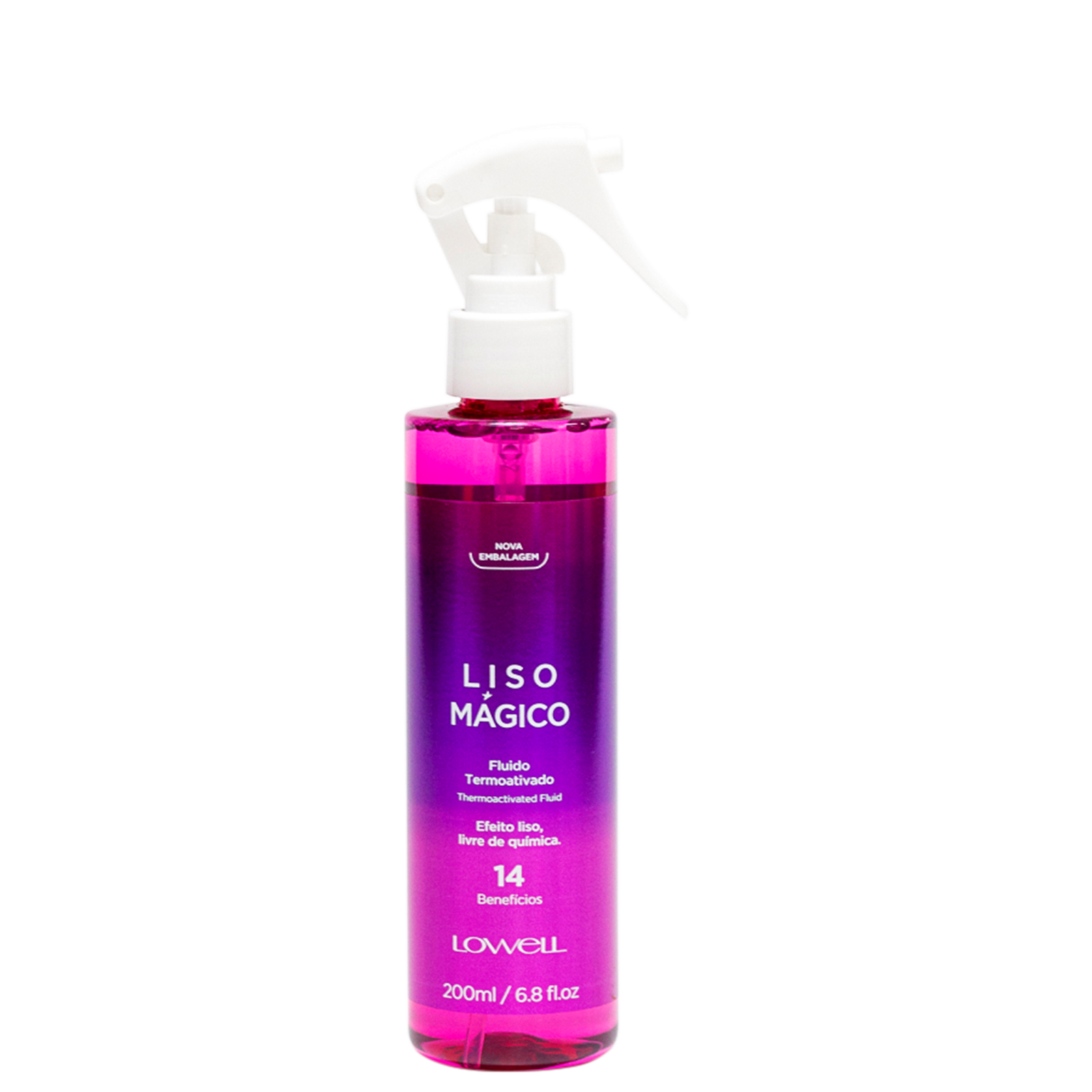 Lowell Liso Mágico – Fluido Termoativado 200ml