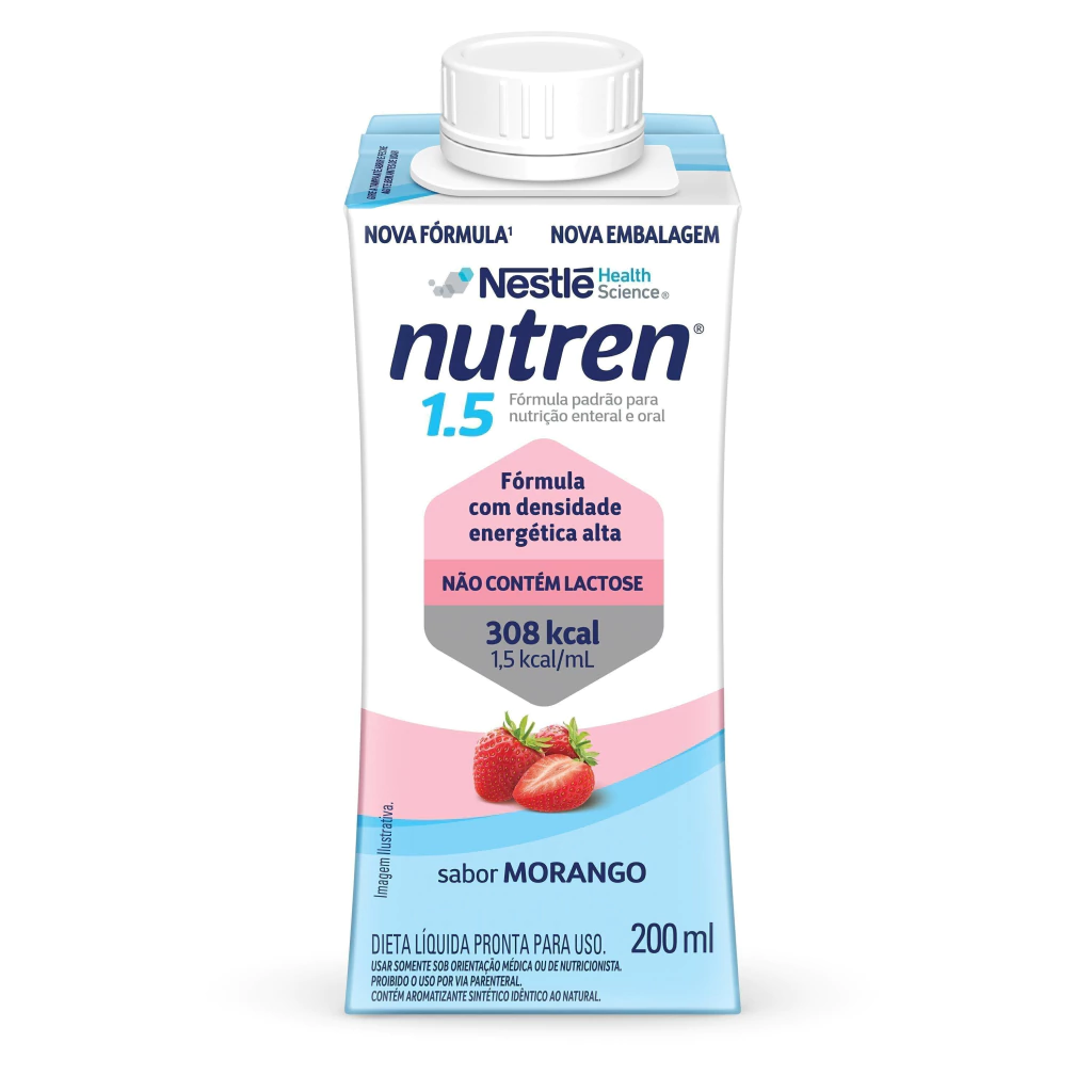 Nutrição Enteral E Oral Nutren 1.5 Morango 200Ml