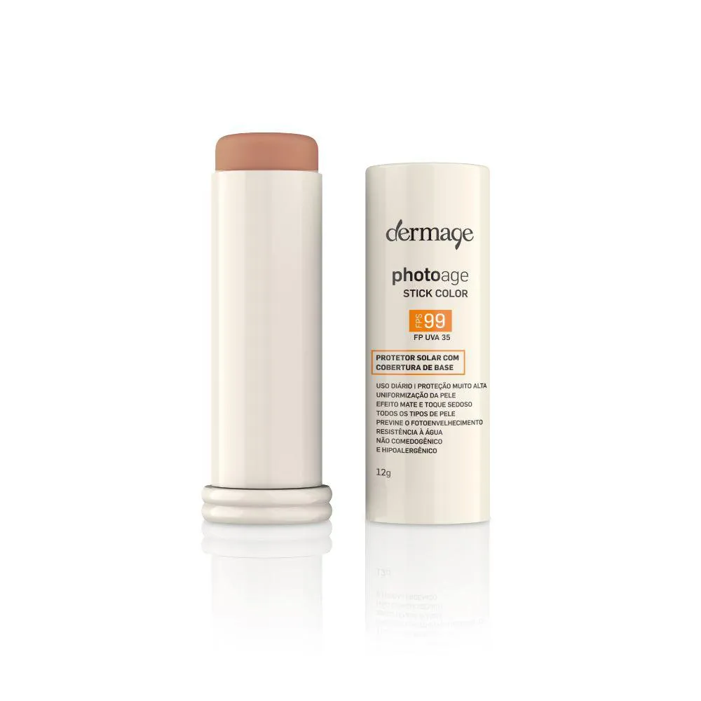 Photoage Dermage Stick Color Fps 99 – Cor e – Médio Intense