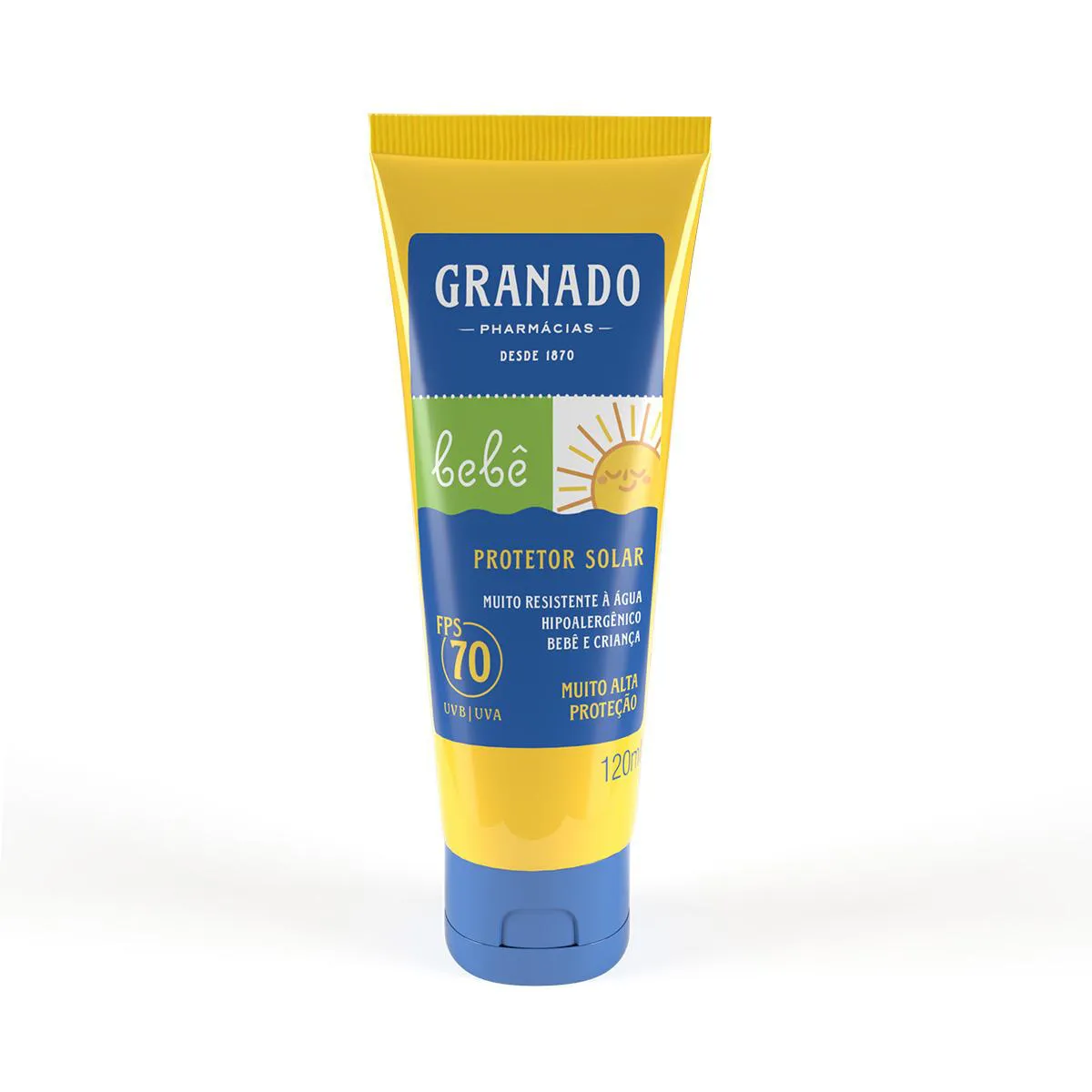 Protetor Solar Corporal FPS 70 Granado Bebê 120ml