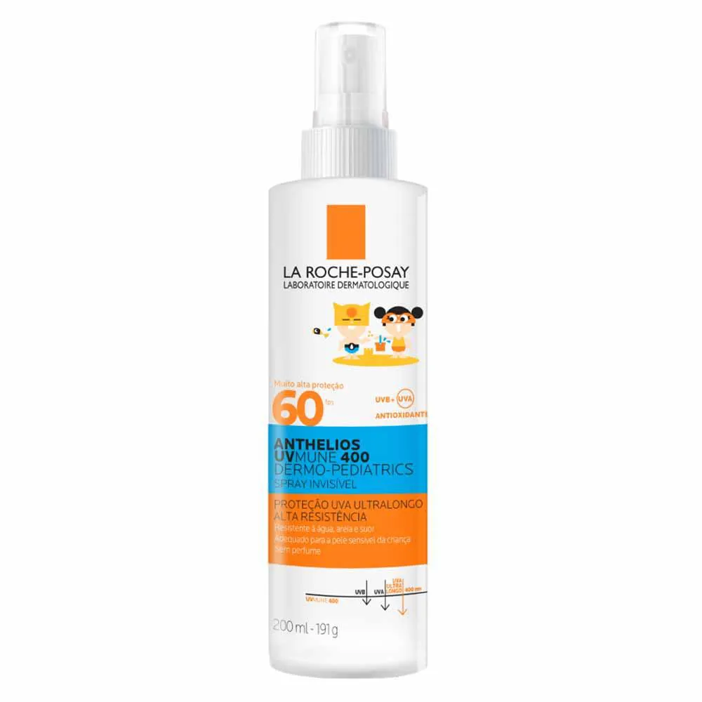 Protetor Solar Infantil La Roche-Posay Anthelios Uvmune 400 Fps60 200ml