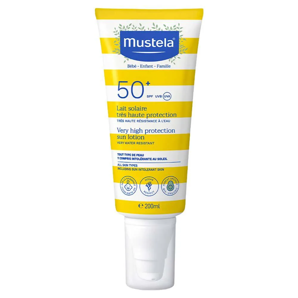 Protetor Solar Mustela – Protetor Solar Infantil Mustela Fps50+ 200ml