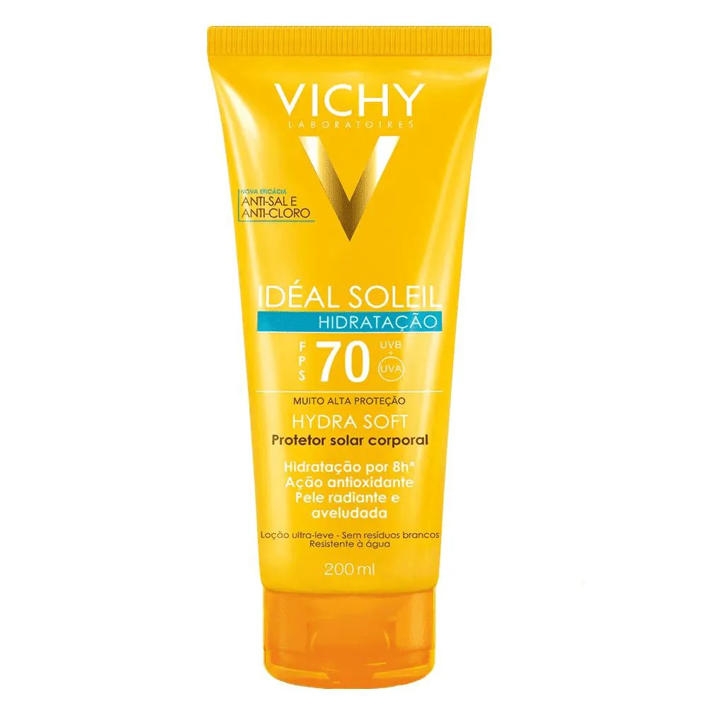 Vichy Idéal Soleil Hydrasoft Fps70 200Ml