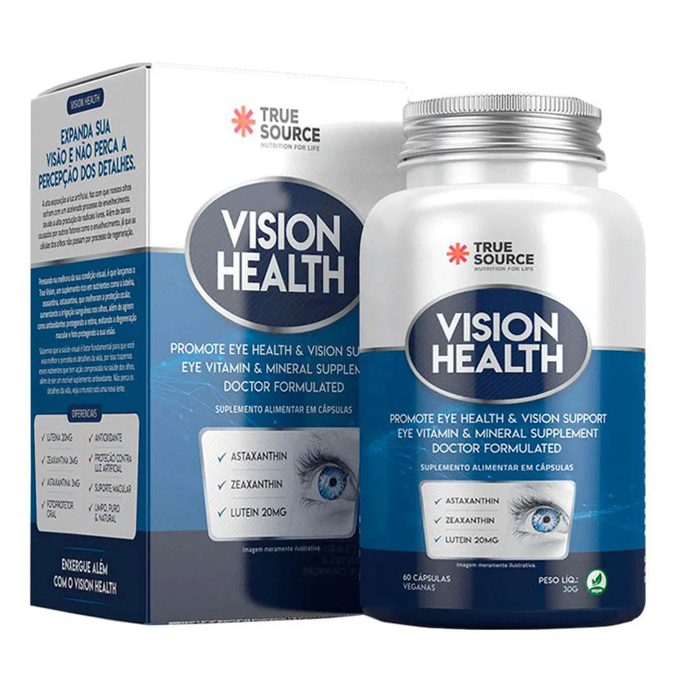 Vision Health True Source 60 cápsulas unidades Unica