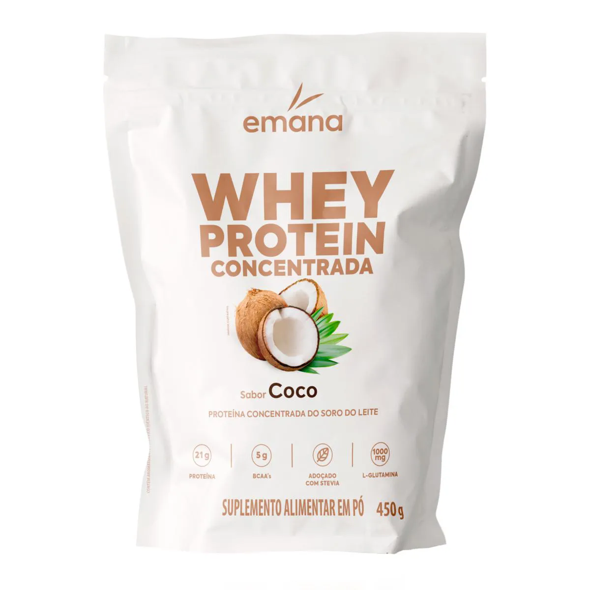 Whey Protein Emana Coco em Pó 450g
