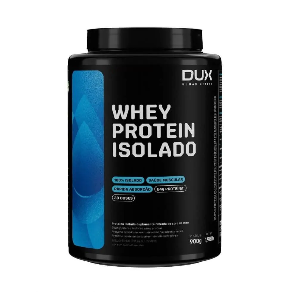 Whey Protein Isolado Pote (900g) – Sabor: Chocolate Branco